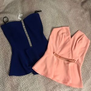 Strapless Night Tops